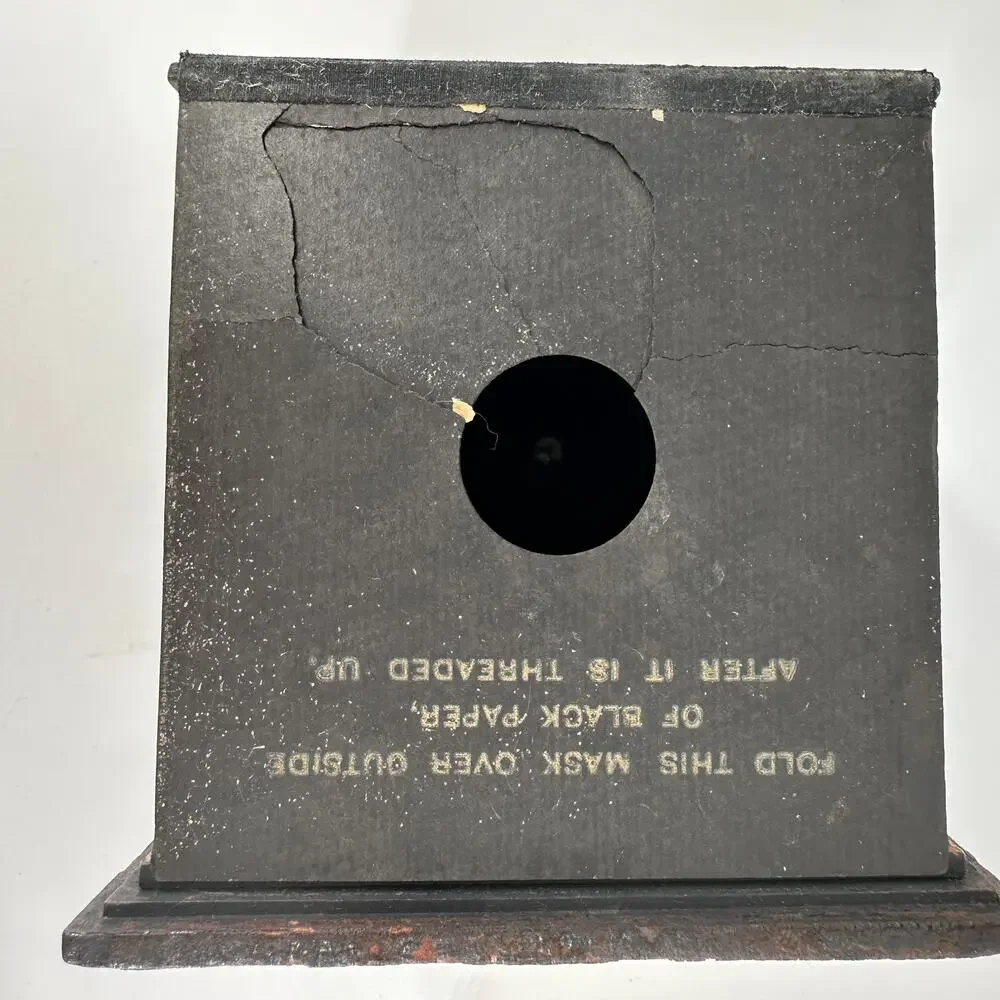 1896 Kodak No. 2 Bulls-Eye Model D Box Camera Vintage Collectible Display